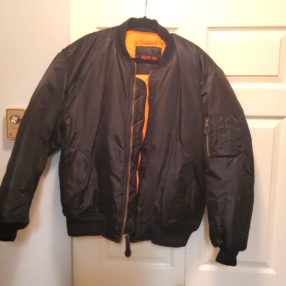 Military bomber jacket
